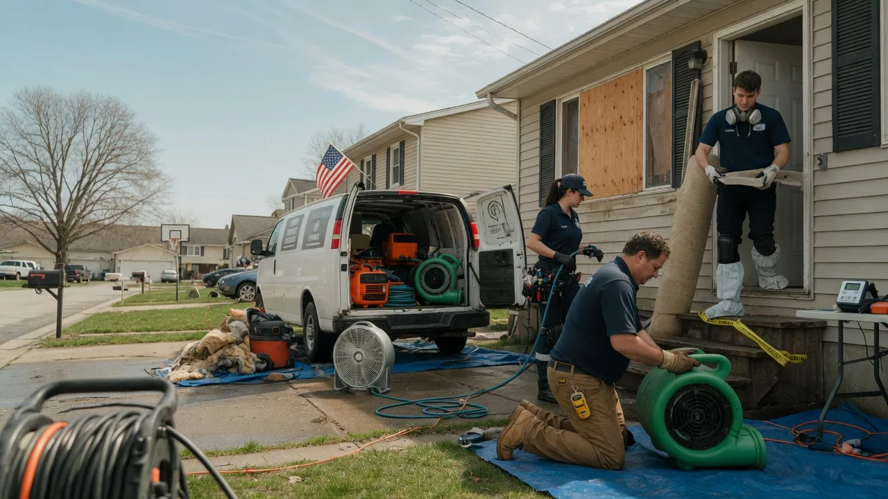 Water Damage Restoration in Pottersville, MO near me
